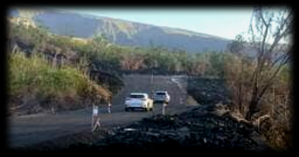 La Réunion : la route nationale 2 rouverte après deux mois d’interruption due aux coulées du Piton de la Fournaise