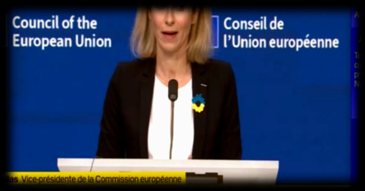 La Russie en difficulté militaire selon la vice-présidente de la Commission européenne