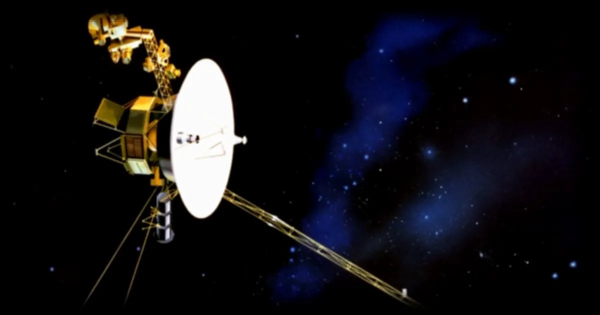 La sonde Voyager 1 de la NASA : 45 ans dans l'espace sans avoir parcouru une année-lumière