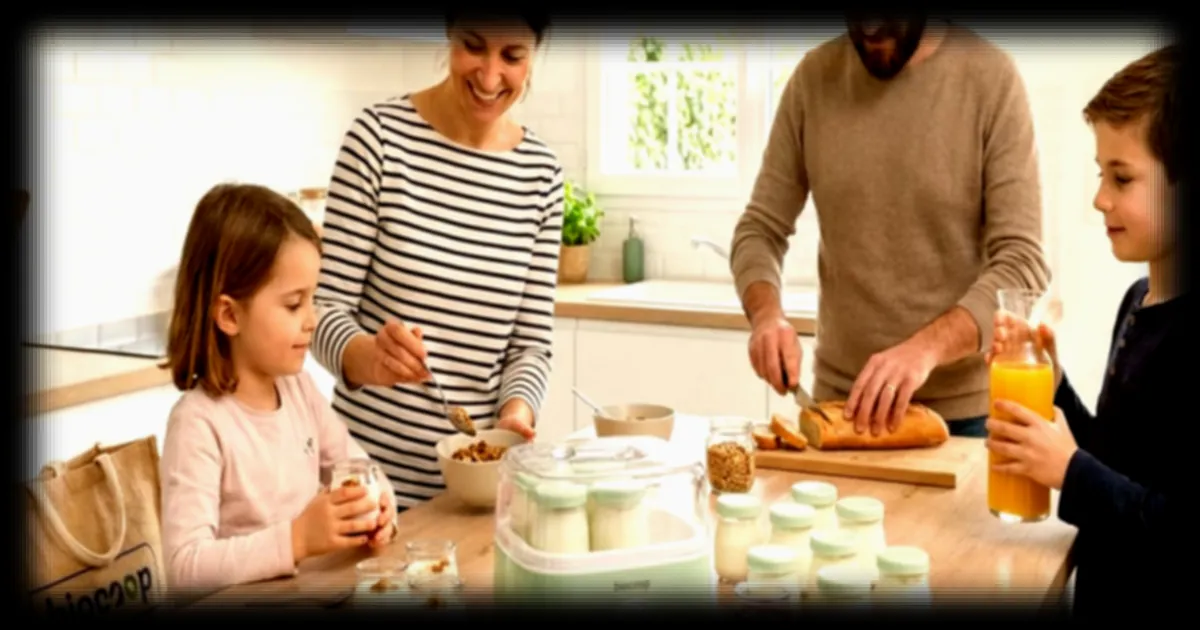 La yaourtière 12 pots à 40 euros recommandée pour préparer ses yaourts maison