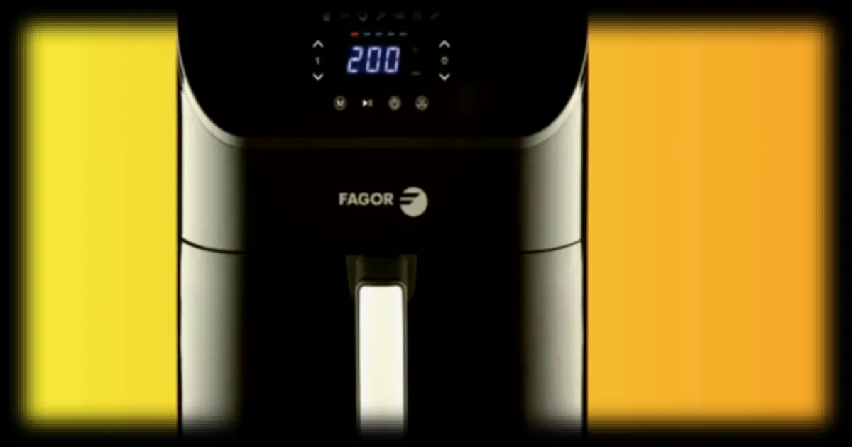L'airfryer Fagor 8 L à moins de 55 € : une opportunité à saisir pour cuisiner sans huile