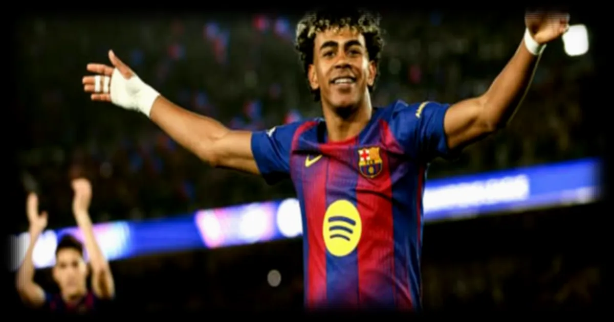 Lamine Yamal bat un record de précocité de Kylian Mbappé en Ligue des champions