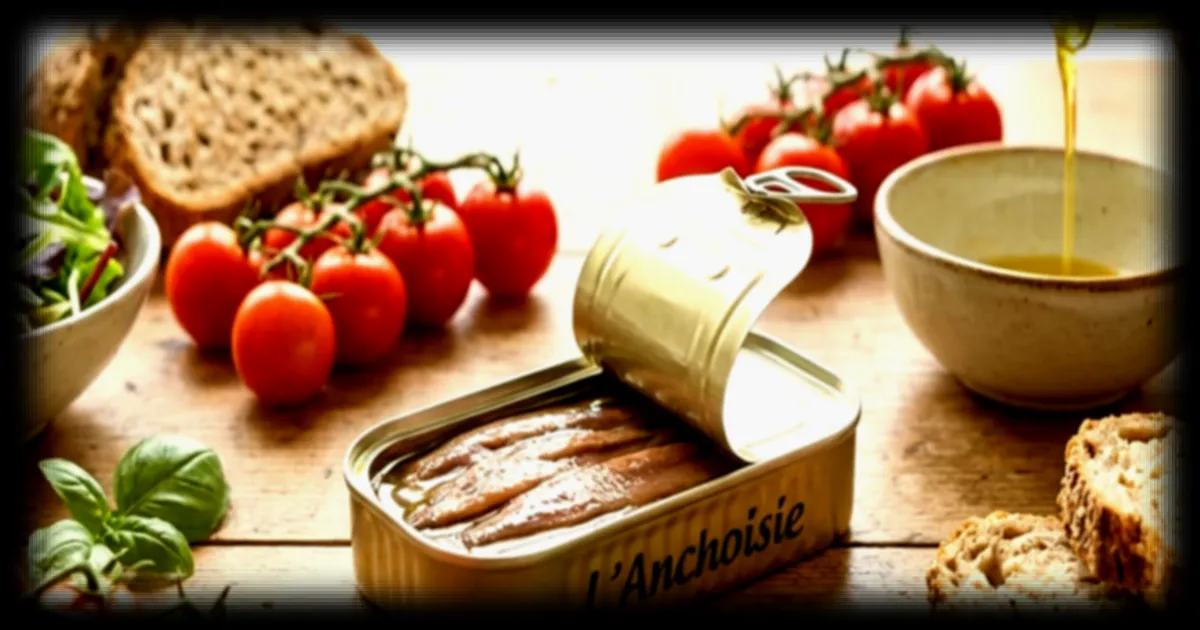 L'anchois en conserve, un poisson gras bénéfique pour la santé