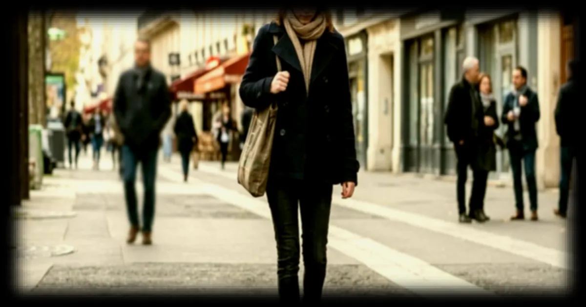 Langage corporel : ce que révèle une marche fréquente avec les yeux rivés au sol