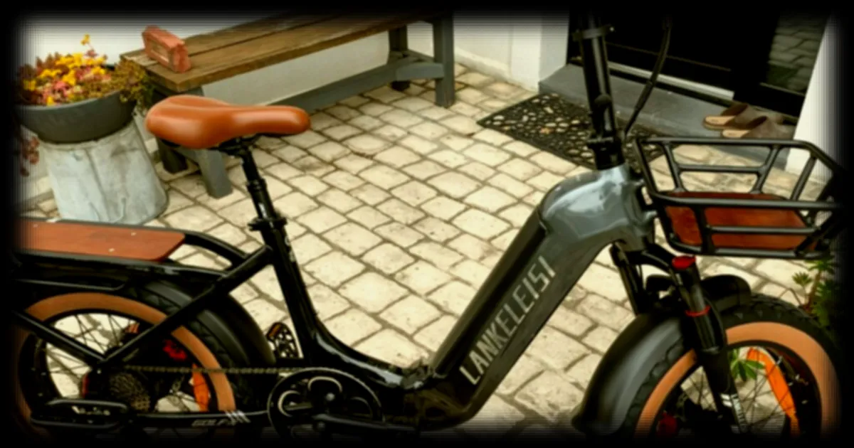 Lankeleisi GOLF-X : Test du fat bike électrique pliable par Lankeleisi