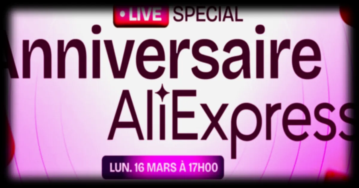 L'anniversaire d'AliExpress : rediffusion du live exceptionnel