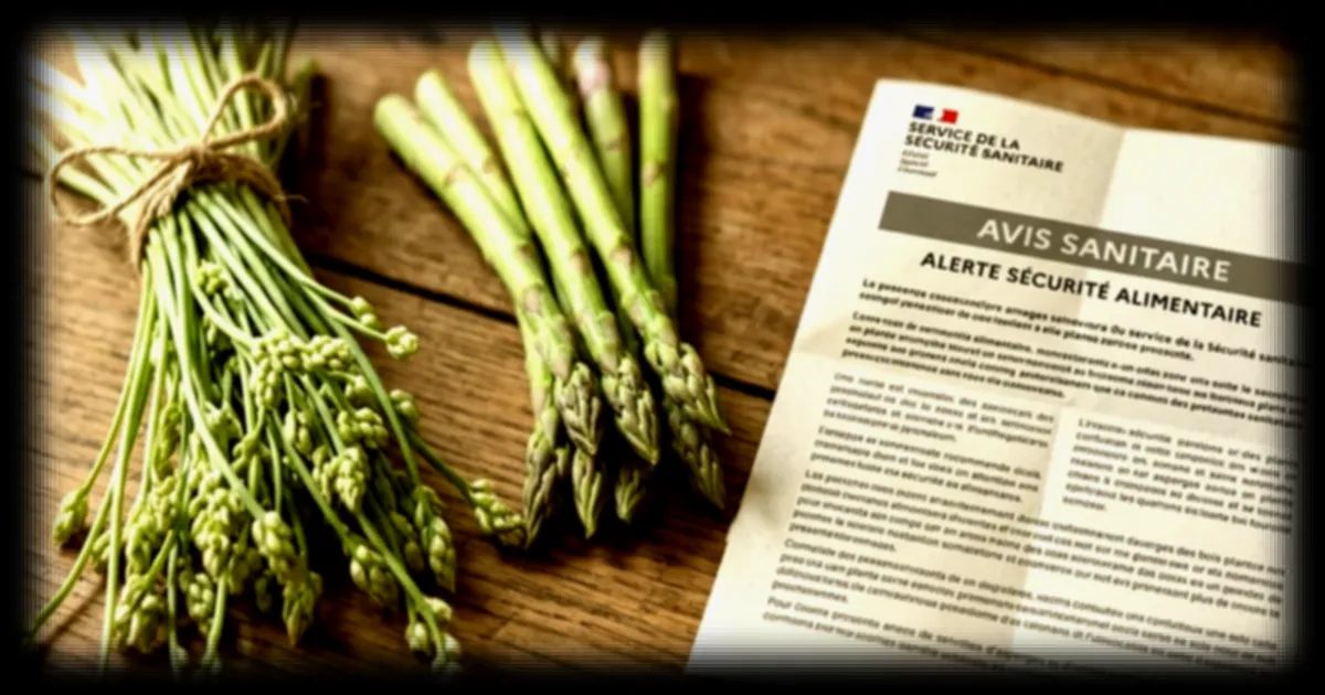 L'Anses alerte sur les risques de l'asperge des bois