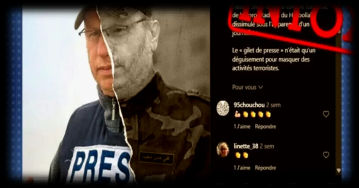 L'armée israélienne accusée de manipulation d'une photo d'un reporter tué