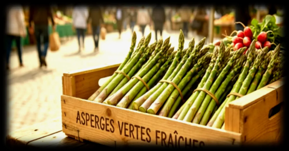 L'asperge verte : un légume printanier riche en vitamine B9 et faible en calories, selon des diététiciens