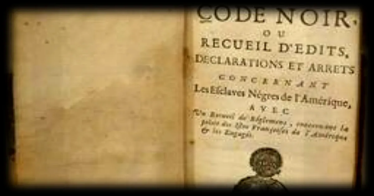 L’Assemblée nationale examine l’abrogation du Code noir, texte esclavagiste de 1685 toujours en vigueur