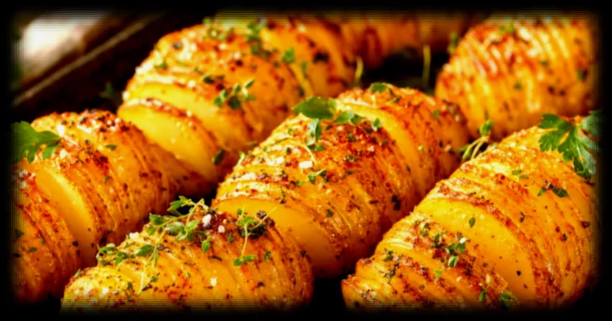 L’astuce suédoise Hasselback : comment une simple découpe transforme les pommes de terre en plat d’exception