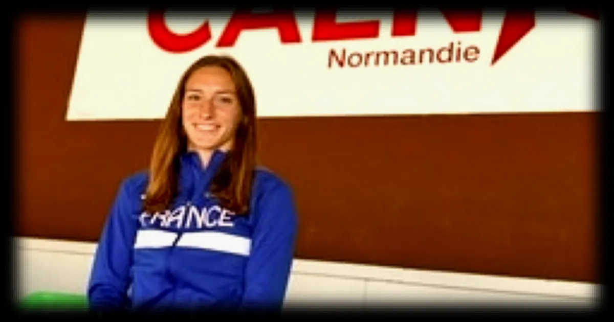 L'athlète caennaise Flavie Renouard : une enfance en Normandie