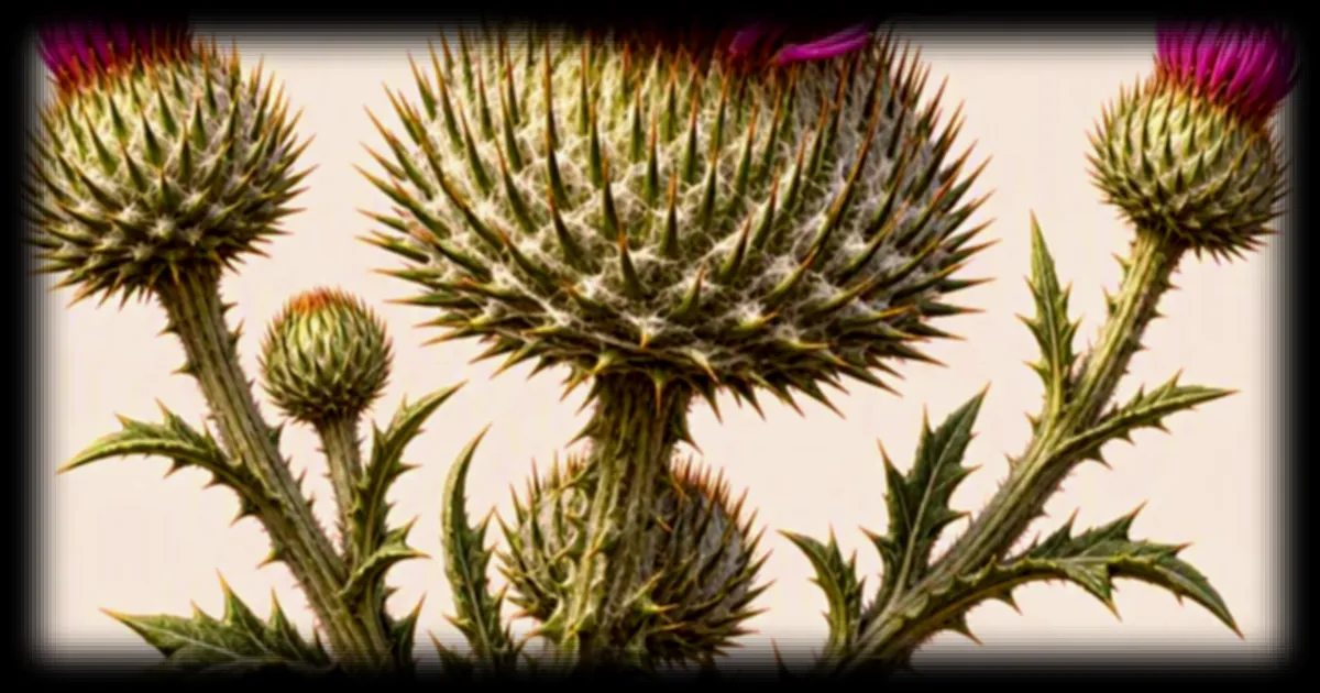 Le chardon aux ânes, cette plante épineuse et pourprée qui mérite l’attention des jardiniers