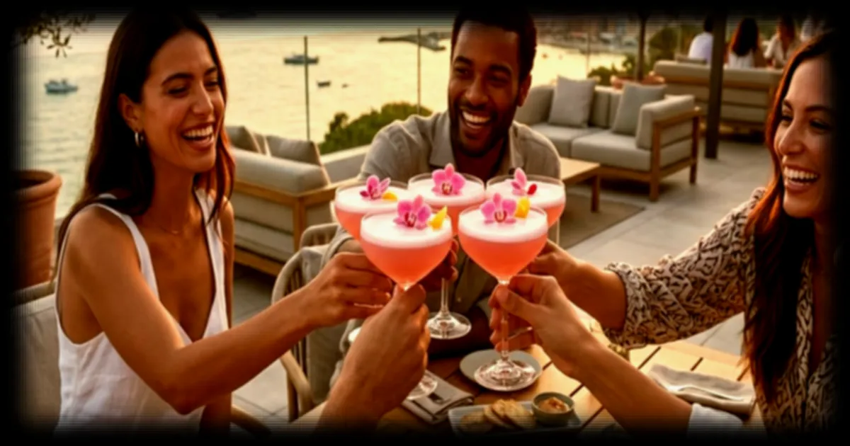 Le cocktail White Lotus, un nouveau rival pour le Spritz cet été