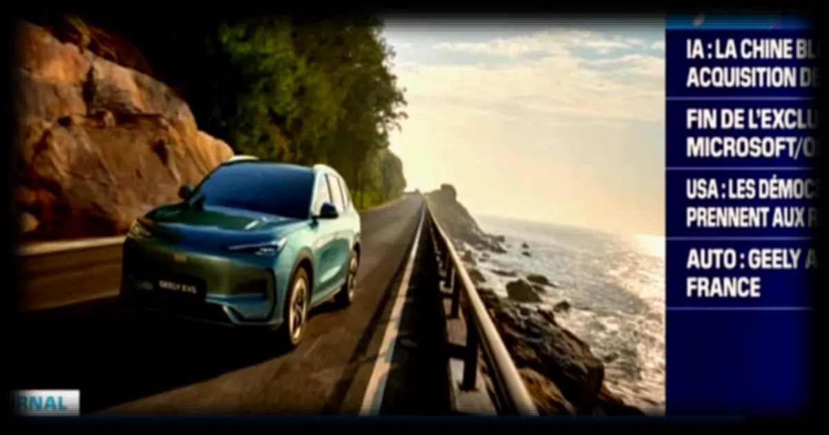 Le constructeur automobile chinois Geely fait son arrivée sur le marché français