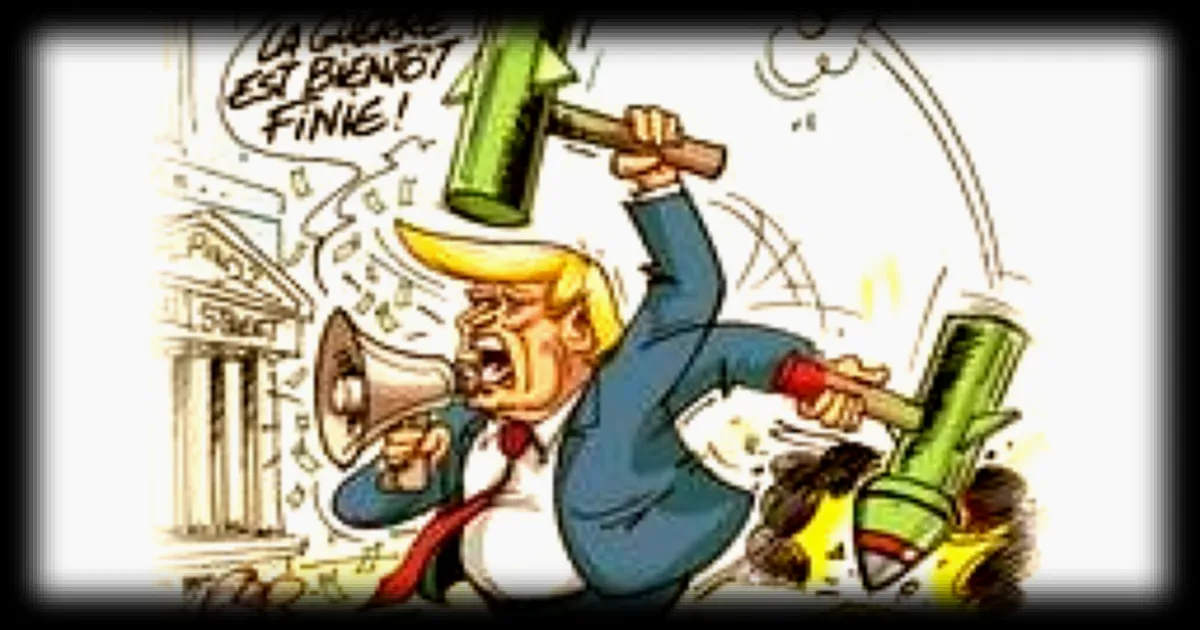 Le dessin de Chaunu : le président américain face à ses électeurs