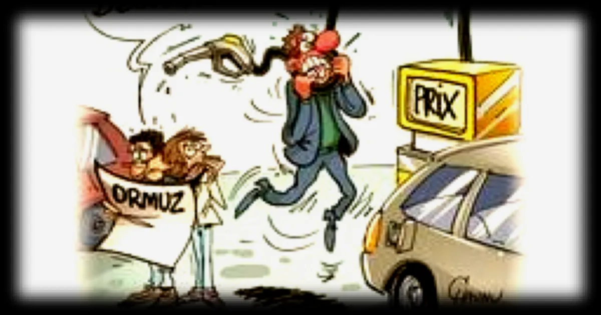 Le dessin de Chaunu : le prix du brut en flambée selon Ouest France à la une