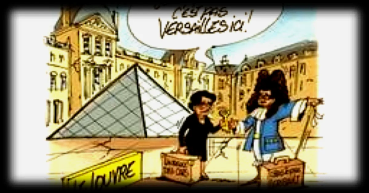 Le dessin de Chaunu : le remplacement à la tête du musée du Louvre