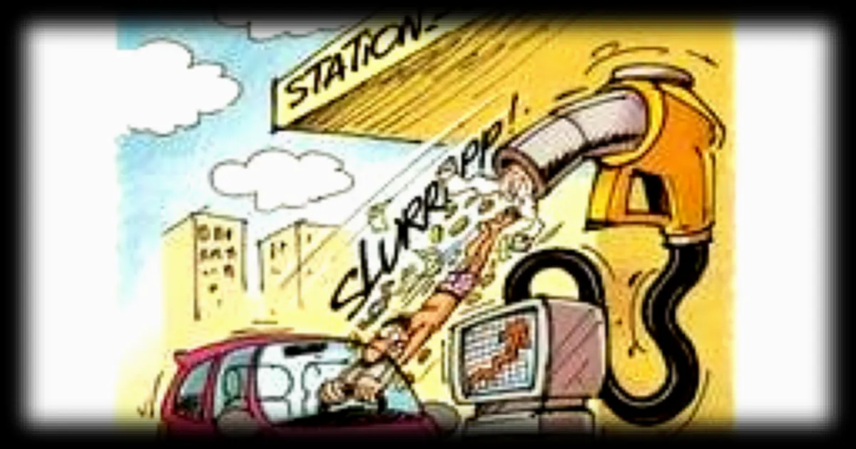 Le dessin de Chaunu : quand l'envolée des prix à la pompe reflète les tensions au Moyen-Orient