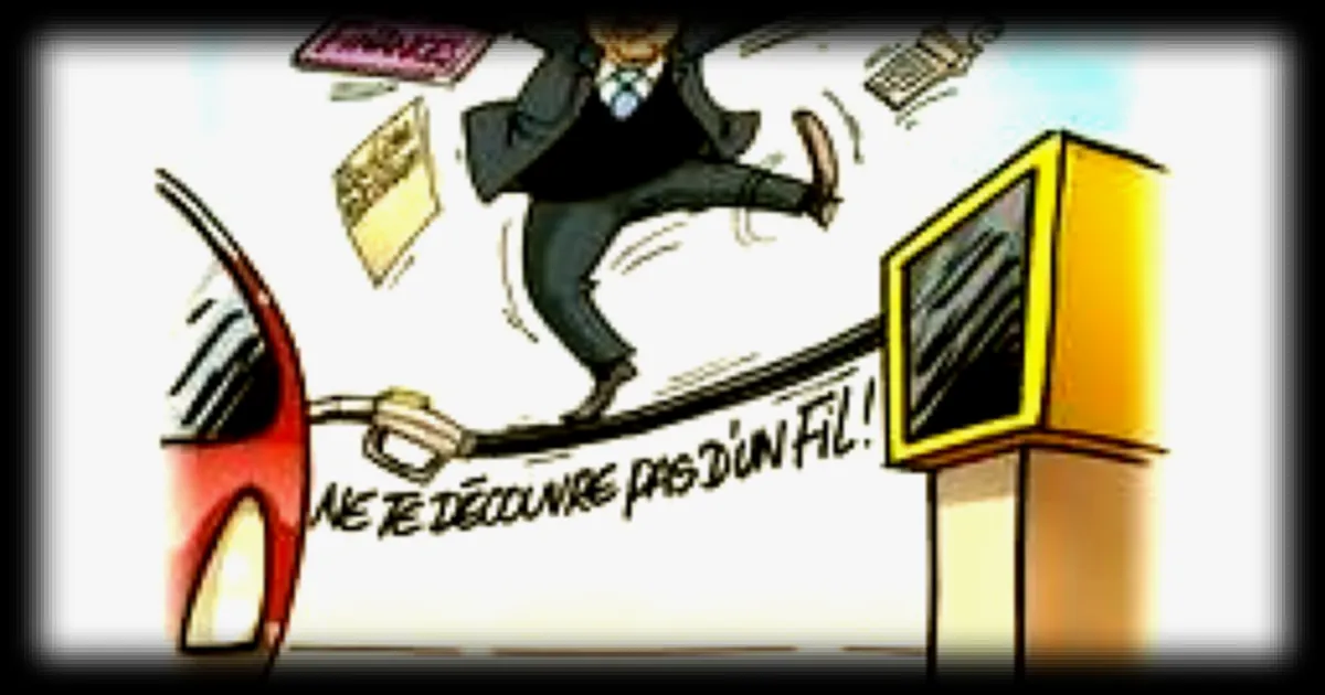 Le dessin de Chaunu : un mois d'avril delicat pour le Premier ministre