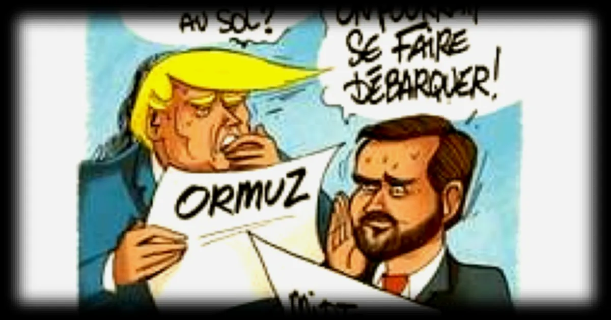Le dessinateur Chaunu imagine une possible attaque terrestre américaine au Moyen-Orient
