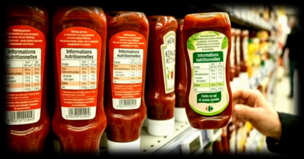 Le ketchup, un condiment a risques : une alternative saine recommandee par 60 Millions de consommateurs