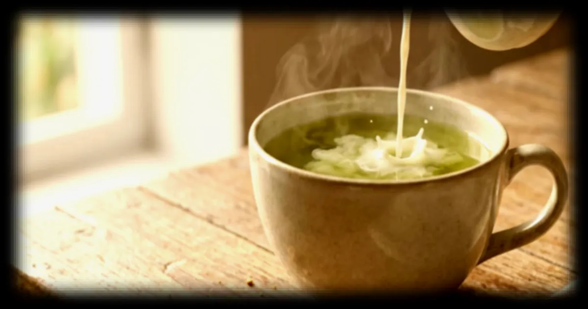 Le lait dans le thé vert : un ingrédient secret pour booster les effets
