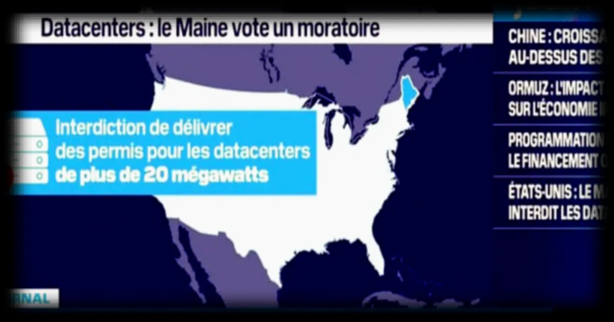 Le Maine interdit les grands data centers