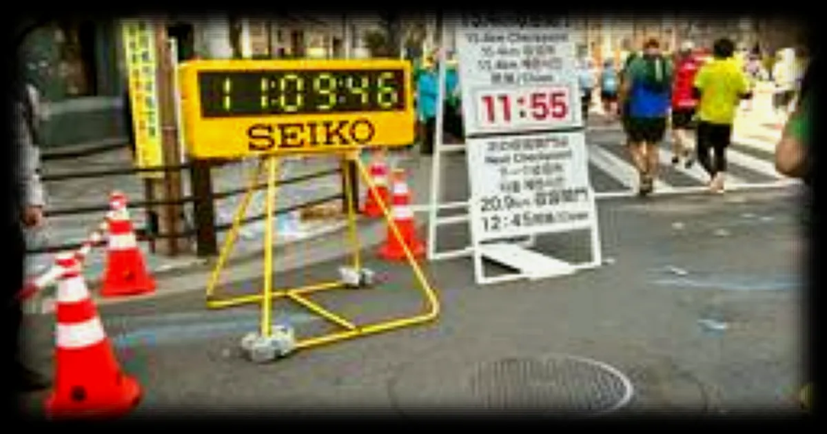 Le marathon de Tokyo : des barrières horaires éliminatoires qui angoissent les coureurs