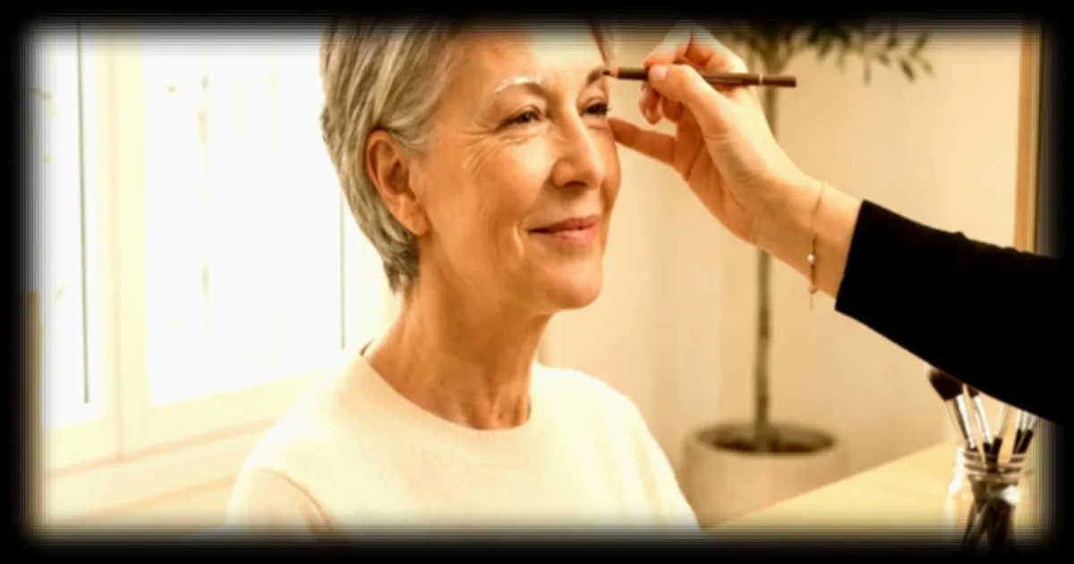 Le meilleur crayon pour les sourcils blancs apres 60 ans : les conseils d'une maquilleuse