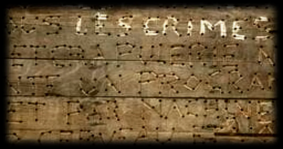 Le mystère du Plancher de Jeannot : une œuvre d'art intrigante gravée pendant des décennies