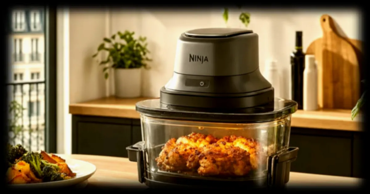 Le Ninja Crispi, un airfryer compact qui pourrait remplacer votre four