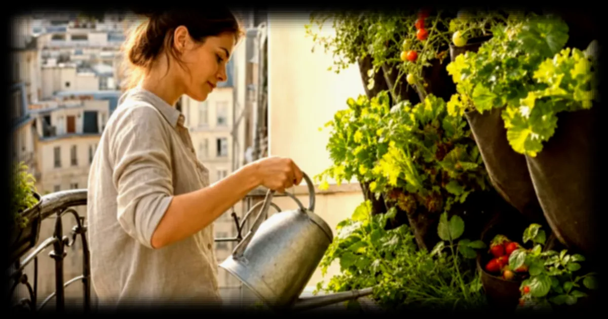 Le potager vertical : une solution cinq fois plus productive pour les petits espaces urbains