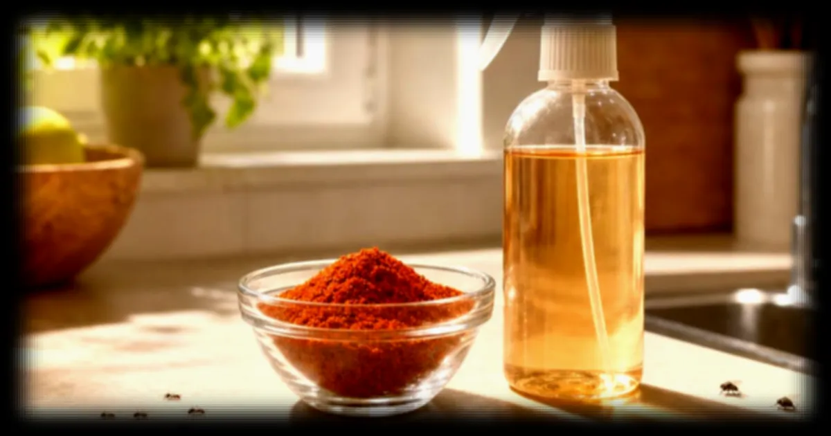 Le pouvoir répulsif méconnu du poivre de Cayenne contre les fourmis et mouches