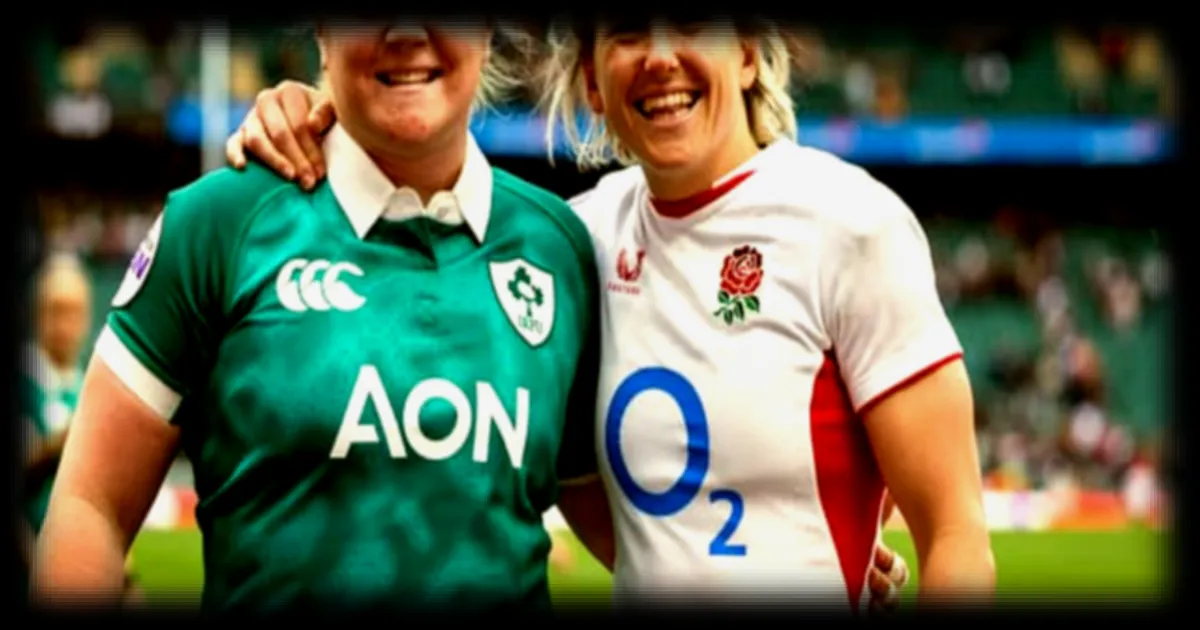 Le premier couple marié de l'histoire s'affronte lors d'un match de rugby international