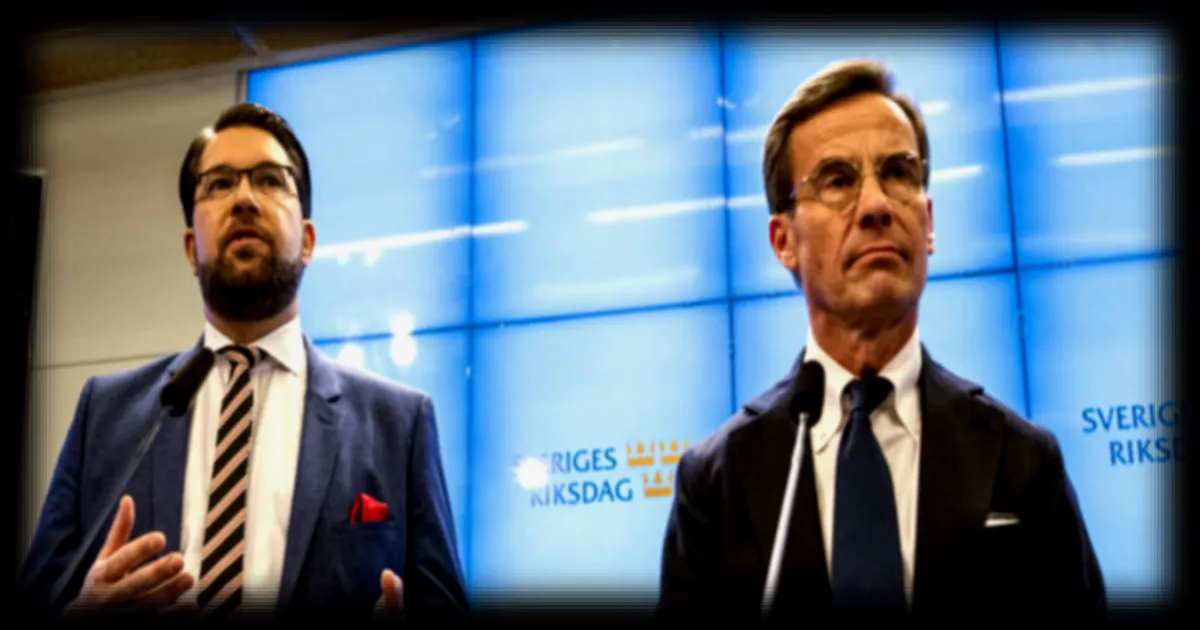 Le Premier ministre suédois envisage de nommer des ministres d'extrême droite en cas de victoire électorale