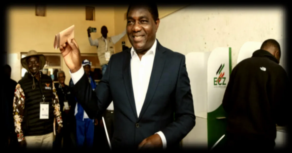 Le président sortant Hakainde Hichilema réélu à la tête de la Zambie avec 60 % des voix