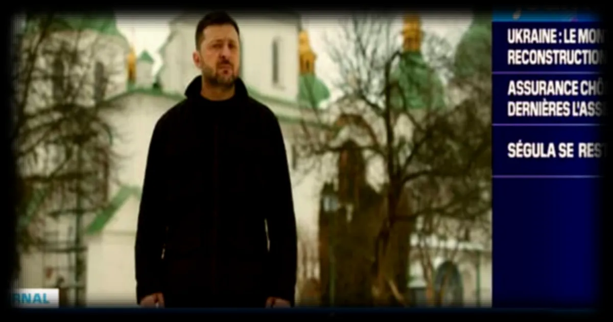 Le président ukrainien Volodymyr Zelenski réitère sa volonté d'une paix forte et durable après quatre ans de guerre