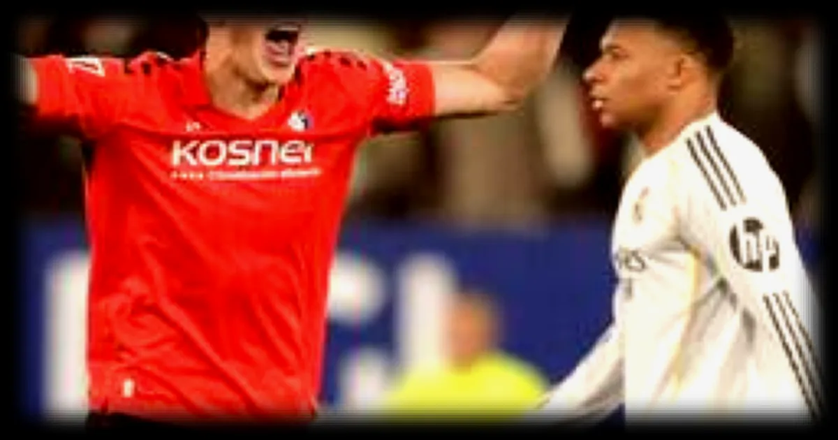 Le Real Madrid s'incline face à Osasuna et offre l'opportunité au FC Barcelone de repasser en tête