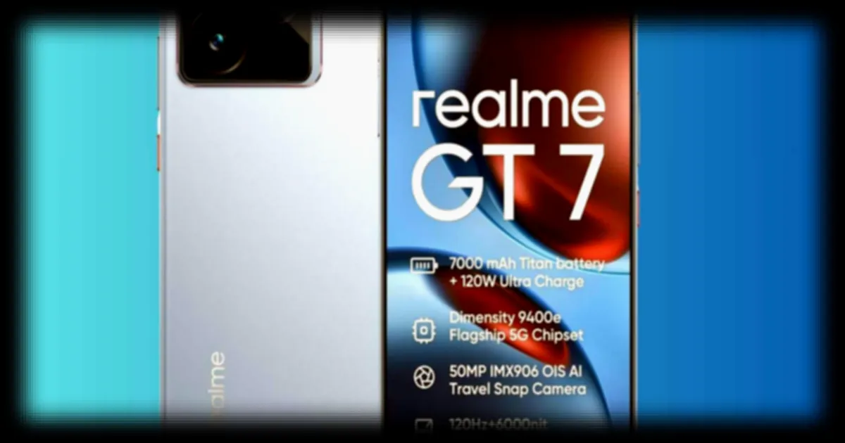 Le realme GT 7 : un concentré de puissance et d'autonomie à un prix exceptionnel