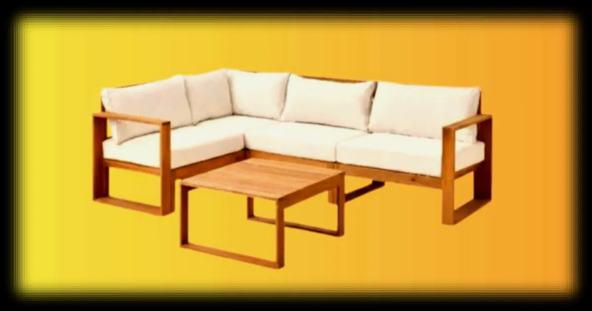 Le salon de jardin d'angle modulable Levata Classique en promotion chez Cdiscount