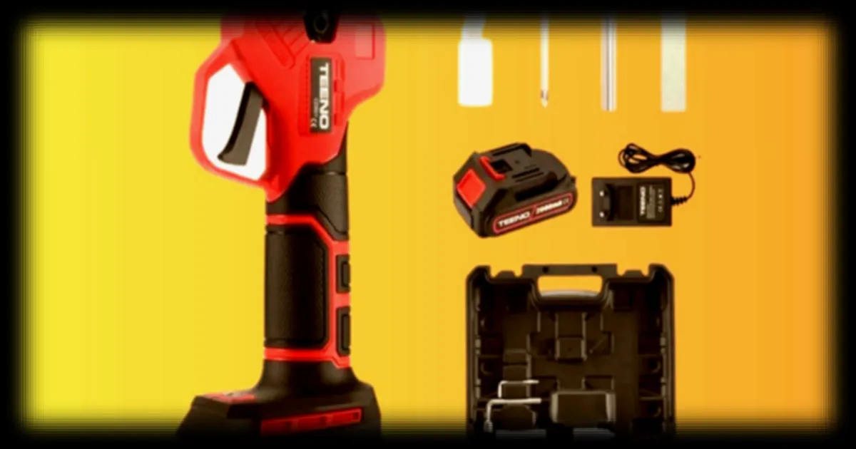 Le sécateur électrique TEENO en promotion sur Cdiscount : performances et caractéristiques