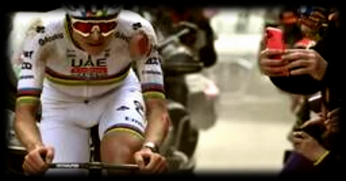 Le secteur gravier du Colle Pinzuto renommé en hommage à Tadej Pogacar