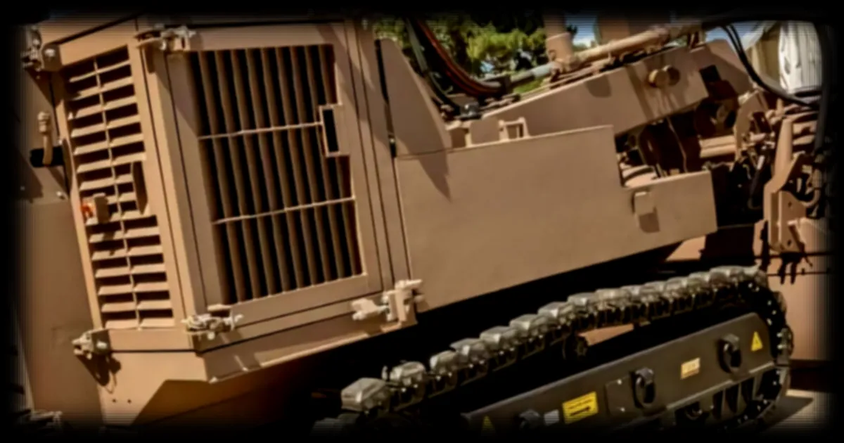 Le Système de dépollution de zone (SDZ) : un robot militaire pour la détection et la neutralisation des mines