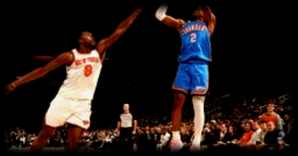 Le Thunder d'Oklahoma City confirme son statut de leader en battant les Knicks à New York