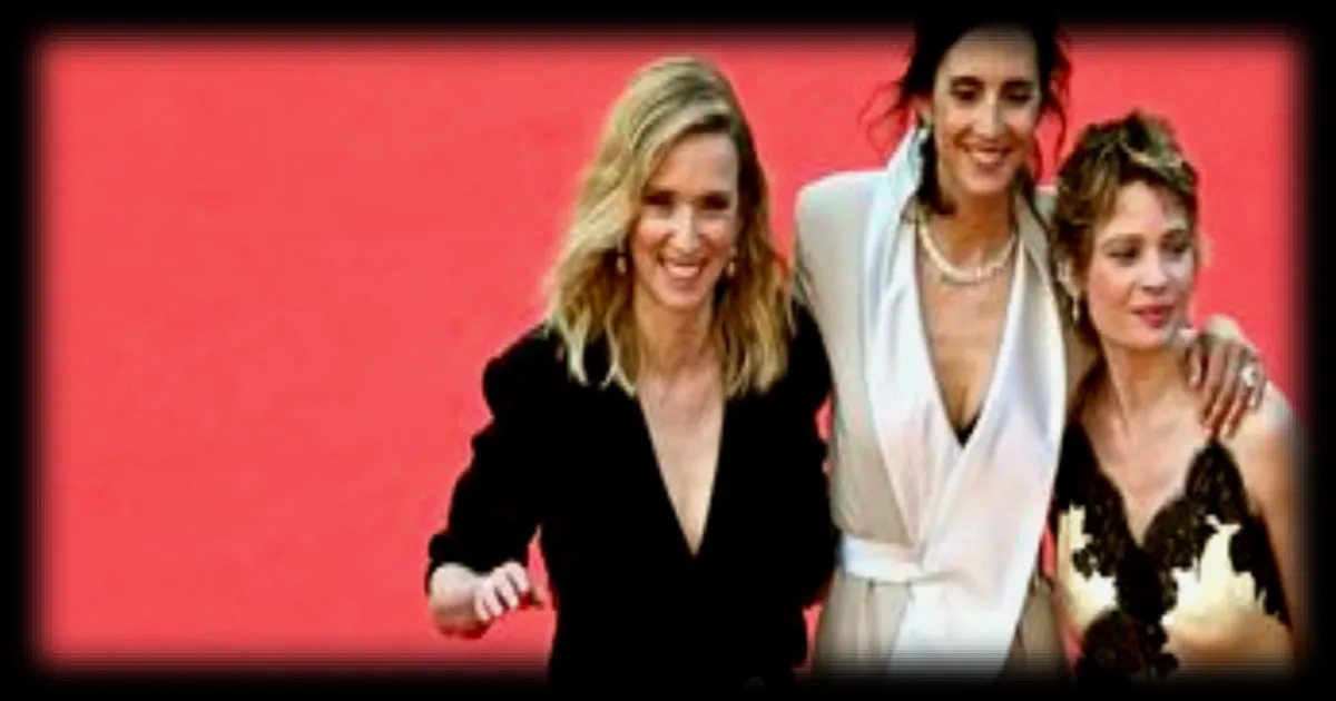 Léa Drucker et Marie-France Barrault illuminent le tapis rouge de Cannes