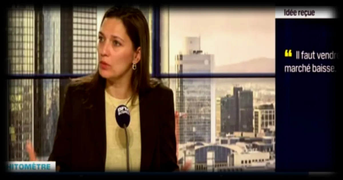 Léa Dunand-Chatellet contredit l'adage 'Il faut vendre quand le marché baisse' selon BFM Business