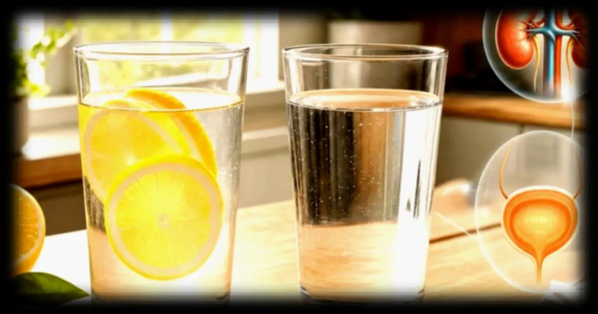 L'eau citronnée au réveil : les effets sur la santé révélés par un urologue