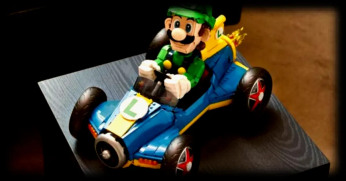 LEGO dévoile de nouvelles figurines et un set à l'effigie de Luigi dans Mario Kart