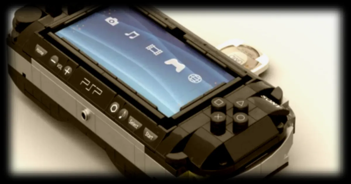 LEGO: un fan recrée la mythique PSP en LEGO